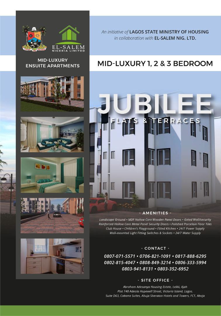 Nigerians in Diaspora partner Federal Mortgage Bank on housing development Jubilee Flats and